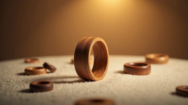 La magie des bagues en bois : trouvez votre style parfait