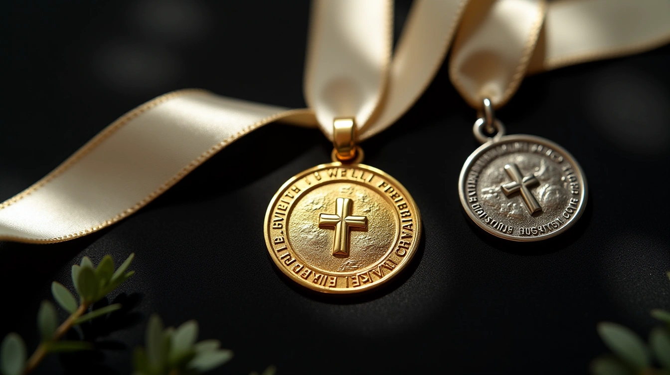 Vos questions sur les médailles de baptême adulte